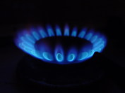 Blue flames